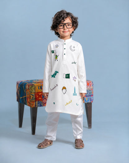 The Iconic Pakistan Celebration Kurta